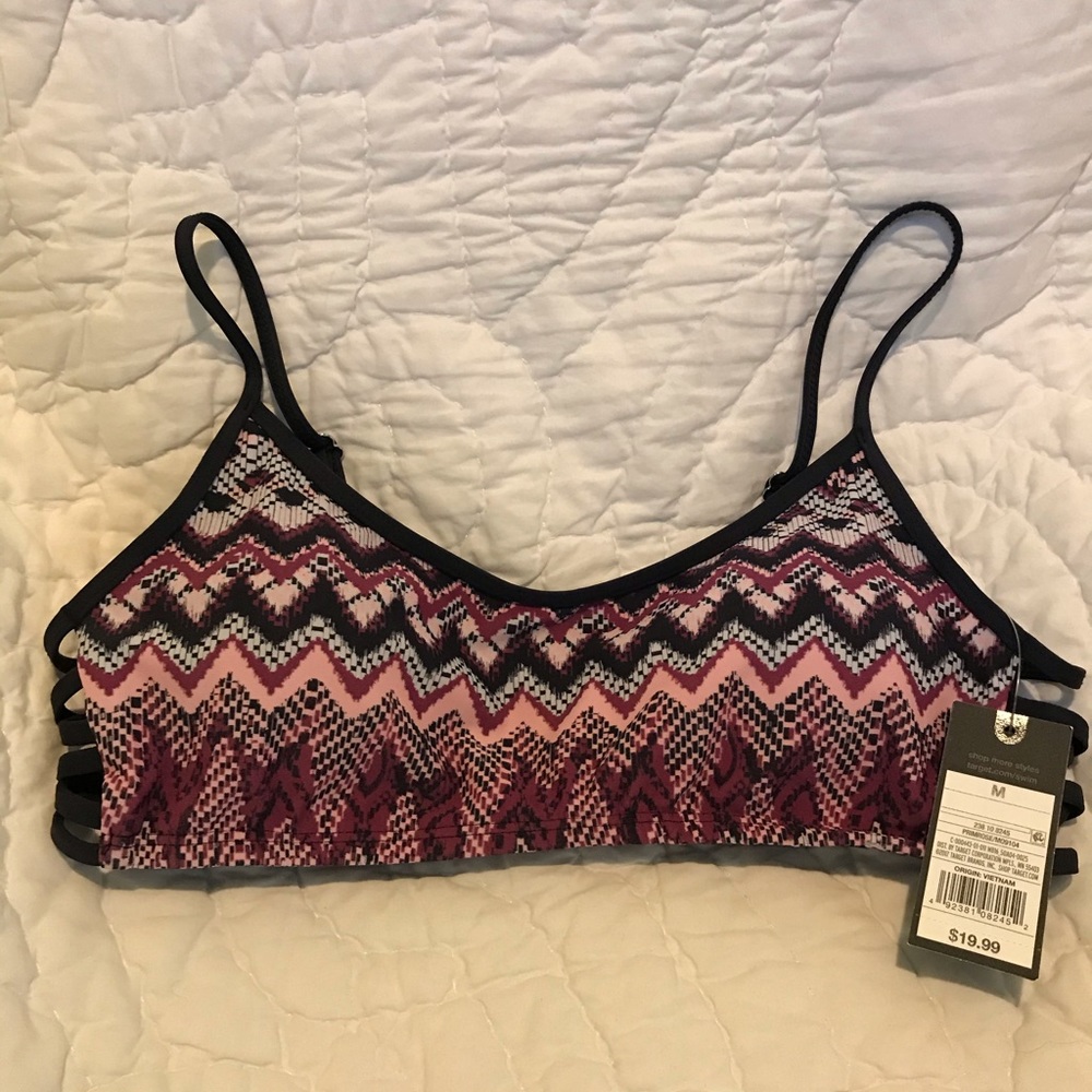 NWT Bandeau top bathing suit - Mossimo sz Med